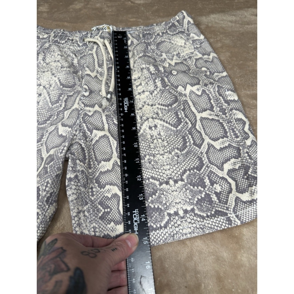 Vintage Fresh Prints Of Bel-Air Snakeskin Shorts M Retro Y2K Streetwear - Picture 11 of 16